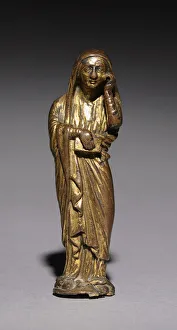 Mourning Mary, probably from an Altar Cross, 1200-1300 (gilded bronze) Mourning Mary, probably from an Altar Cross, 1200-1300 (gilded bronze)