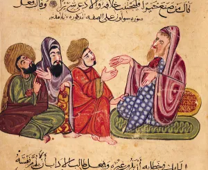 MS Ahmed III 3206 Solon (638-559 BC) Teaching, illustration from Kitab Mukhtar MS Ahmed III 3206 Solon (638-559 BC) Teaching, illustration from Kitab Mukhtar
