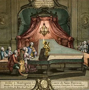 musical automatons - Mechanical concert invented by R. Richard dedicated to Louis Phelypeaux musical automatons - Mechanical concert invented by R. Richard dedicated to Louis Phelypeaux