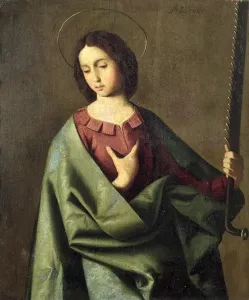 Francisco De Zurbaran Artist Prints: St. Euphemia
