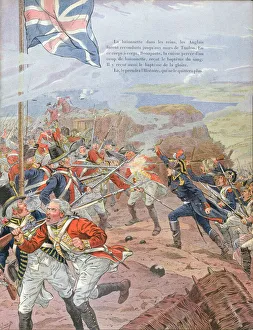 Napoleon (1769-1821) at the Siege of Toulon, 17th December 1793, illustration from Bonaparte by G Napoleon (1769-1821) at the Siege of Toulon, 17th December 1793, illustration from Bonaparte by G