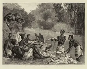 At the Natal Gold Fields, our Laundry at Maritzburg (engraving) At the Natal Gold Fields, our Laundry at Maritzburg (engraving)