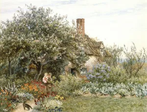 Near Hambledon (watercolour heightened with bodycolour and scratching out) Near Hambledon (watercolour heightened with bodycolour and scratching out)