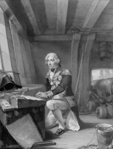 Nelson at Prayer (engraving) Nelson at Prayer (engraving)