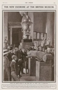 The new Cicerone at the British Museum (litho) The new Cicerone at the British Museum (litho)