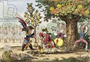 The New Dynasty, or The Little Corsican Gardiner planting a Royal Pippin Tree The New Dynasty, or The Little Corsican Gardiner planting a Royal Pippin Tree