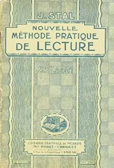 Book Cover Design Prints: New practical method of reading, c.1930 (print)
