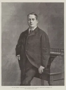 The New Premier, the Right Honourable Archibald Philip Primrose, Fifth Earl of Rosebery, KG (engraving) The New Premier, the Right Honourable Archibald Philip Primrose, Fifth Earl of Rosebery, KG (engraving)