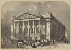 The New Royal Italian Opera-House, Covent Garden, Edmund Barry, Architect (engraving) The New Royal Italian Opera-House, Covent Garden, Edmund Barry, Architect (engraving)