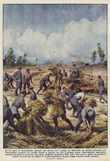 A nice gesture of camaraderie (colour litho) A nice gesture of camaraderie (colour litho)