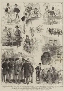 Notes at the Eton and Harrow Cricket-Match (engraving) Notes at the Eton and Harrow Cricket-Match (engraving)
