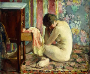Nude with Pink Shirt; Nu a la Chemise Rose, 1926 (oil on canvas) Nude with Pink Shirt; Nu a la Chemise Rose, 1926 (oil on canvas)
