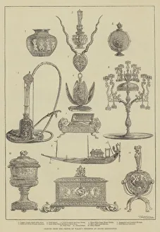 Objects from the Prince of Wales's Presents at South Kensington (engraving) Objects from the Prince of Wales's Presents at South Kensington (engraving)