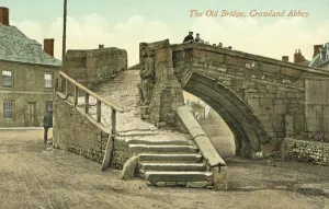 The Old Bridge, Crowland Abbey (colour photo) The Old Bridge, Crowland Abbey (colour photo)