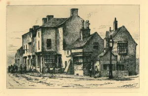 Old Buildings Walsall (Called Town's End Bank) from ' Old Buildings Walsall (Called Town's End Bank) from '