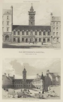 Old Hutchenson's Hospital, taken down in 1794 (engraving) Old Hutchenson's Hospital, taken down in 1794 (engraving)