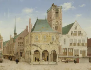 The Old Town Hall of Amsterdam, 1657 (oil on panel) The Old Town Hall of Amsterdam, 1657 (oil on panel)