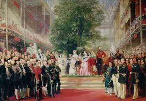 The Opening of the Great Exhibition, 1851-52 (oil on canvas) The Opening of the Great Exhibition, 1851-52 (oil on canvas)