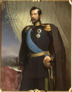 Oscar I, roi de Suede et Norvege - Portrait of Oscar I (1799-1859), King of Sweden and Norway, by Staaff Oscar I, roi de Suede et Norvege - Portrait of Oscar I (1799-1859), King of Sweden and Norway, by Staaff