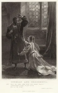 Othello and Desdemona, Othello, Act IV, Sc 2 (engraving) Othello and Desdemona, Othello, Act IV, Sc 2 (engraving)
