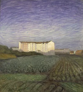 The Outskirts of the Town, 1899 (oil on canvas) The Outskirts of the Town, 1899 (oil on canvas)