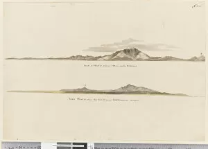 Maps Collection: Page 1 (a) Profile of the coast of the Isle of Mayo, Cape Verde Islands