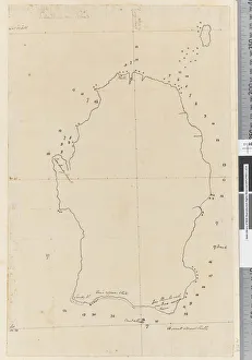 Page 38a Map of S. Andehman Island (pen & ink) Page 38a Map of S. Andehman Island (pen & ink)