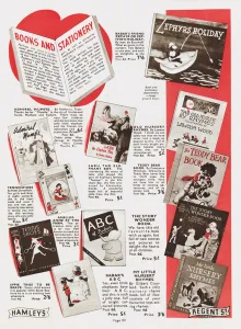 Page from Hamleys Toy Shop catalogue, 1937 (litho) Page from Hamleys Toy Shop catalogue, 1937 (litho)