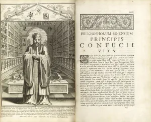 Pages from Confucius Sinarum Philosophus (Confucius, the Philosopher of the Chinese) Pages from Confucius Sinarum Philosophus (Confucius, the Philosopher of the Chinese)