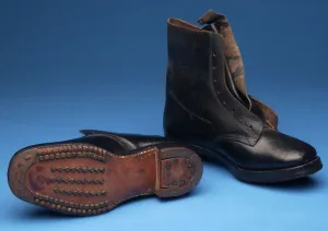 Pair of Holdfast Miner's Boots, early 1900s (leather) Pair of Holdfast Miner's Boots, early 1900s (leather)
