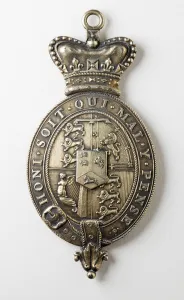 Pass for the Prince Regent's Box, King's Theatre (brass) Pass for the Prince Regent's Box, King's Theatre (brass)