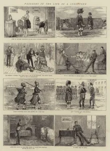 Passages in the Life of a Subaltern (engraving) Passages in the Life of a Subaltern (engraving)