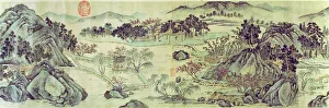 The Peach Blossom Spring from a poem entitled Tao Yuan Bi Jing' The Peach Blossom Spring from a poem entitled Tao Yuan Bi Jing'
