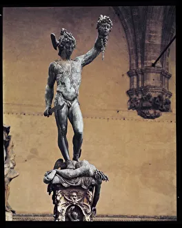 Perseus with the head of Medusa, 1545-53 (bronze) Perseus with the head of Medusa, 1545-53 (bronze)