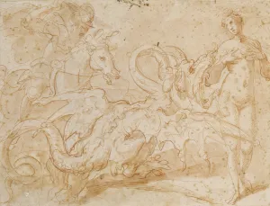 Perseus Rescuing Andromeda (red chalk on paper) Perseus Rescuing Andromeda (red chalk on paper)