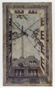 Perspective Design for a Ceiling (pen & ink and wash on paper) Perspective Design for a Ceiling (pen & ink and wash on paper)