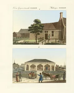 Peter The Great as carpenter (coloured engraving) Peter The Great as carpenter (coloured engraving)
