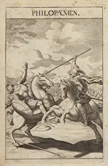 Philopoemen, Greek general and statesman (engraving) Philopoemen, Greek general and statesman (engraving)