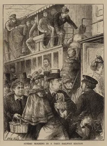 Pictures of Life and Character in Paris by an English Artist, V (engraving) Pictures of Life and Character in Paris by an English Artist, V (engraving)