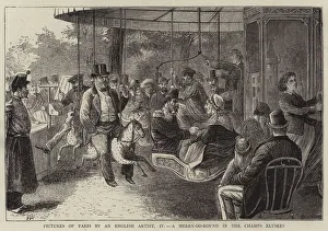 Pictures of Paris by an English Artist, IV, a Merry-go-Round in the Champs Elysees (engraving) Pictures of Paris by an English Artist, IV, a Merry-go-Round in the Champs Elysees (engraving)