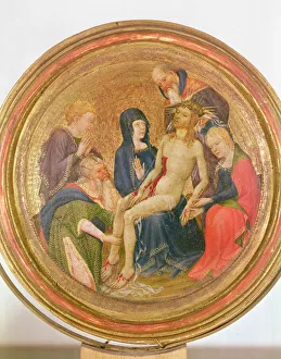 Pieta, Parisian or Burgundian School (oil on panel) Pieta, Parisian or Burgundian School (oil on panel)