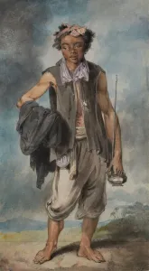 A Pipe-Bearer, Attendant on the Mandarin, 1793 (Watercolour) A Pipe-Bearer, Attendant on the Mandarin, 1793 (Watercolour)