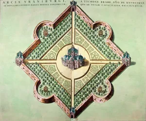 Plan of the Castle and Observatory of Uraniborg, constructed c Plan of the Castle and Observatory of Uraniborg, constructed c