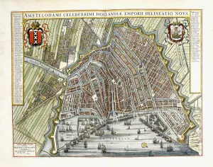 Plan and view of the towns and buildings of Holland and the Low Countries Plan and view of the towns and buildings of Holland and the Low Countries