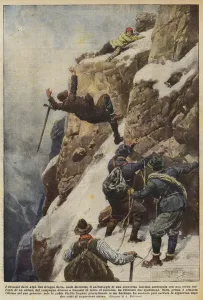 The plays of the Alps (colour litho) The plays of the Alps (colour litho)
