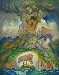Polyphemus, the Cyclops, 1929 (litho) Polyphemus, the Cyclops, 1929 (litho)