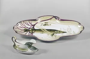 Part of a porcelain dinner service, by H. Gradl and L. Levallois, Nymphenburg Part of a porcelain dinner service, by H. Gradl and L. Levallois, Nymphenburg