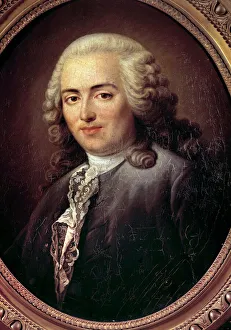 Portrait of Anne Robert Jacques Turgot (1727-1781) Minister Painting by Antoine Graincourt (1748-1823) 18th century Sun Portrait of Anne Robert Jacques Turgot (1727-1781) Minister Painting by Antoine Graincourt (1748-1823) 18th century Sun