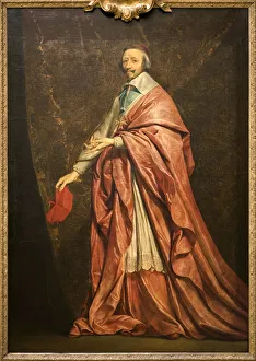 Portrait of Armand Jean du Plessis Cardinal de Richelieu (oil on canvas) Portrait of Armand Jean du Plessis Cardinal de Richelieu (oil on canvas)