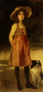 Portrait of the Artist's Daughter, Hilde, 1913 (oil on canvas) Portrait of the Artist's Daughter, Hilde, 1913 (oil on canvas)